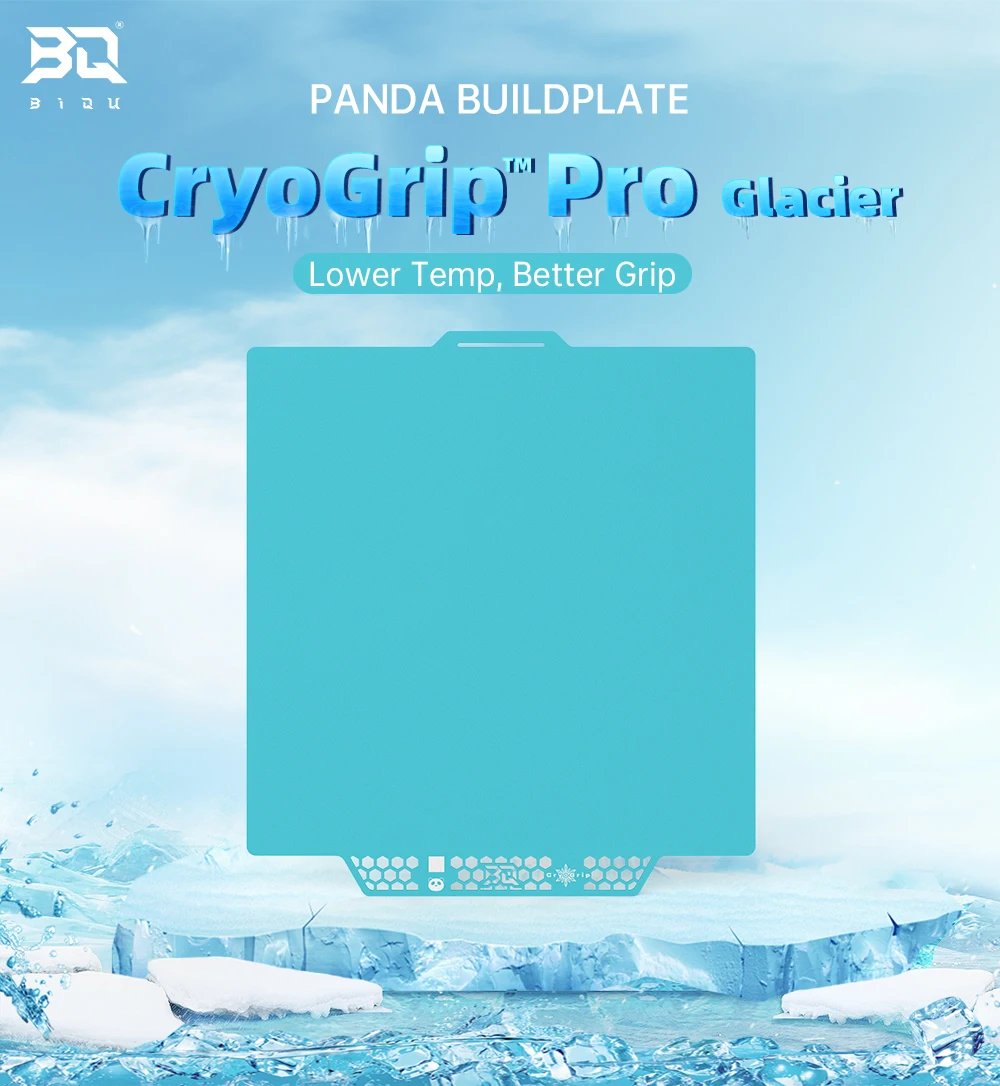 BIGTREETECH Panda Build Plate For Bambu Lab P1 A1 X1 A1 Mini Sheet Spring Steel CryoGrip Pro Cool Plate PEI PEO PET Honeycomb