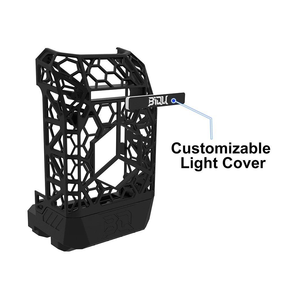 BIGTREETECH Panda Jetpack MJF Nylon Lightweight High Strength Upgrade Panda Jet Cooling Fan Duct For Bambu Lab P1 X1 Panda Revo
