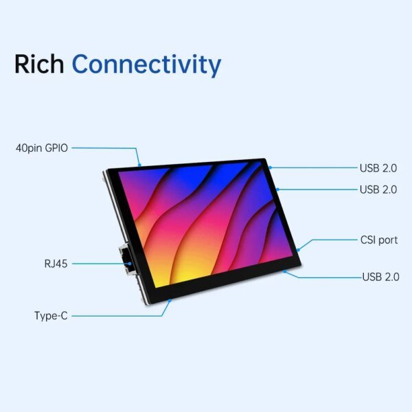 BIGTREETECH Raspberry Pad 5 Touch Screen