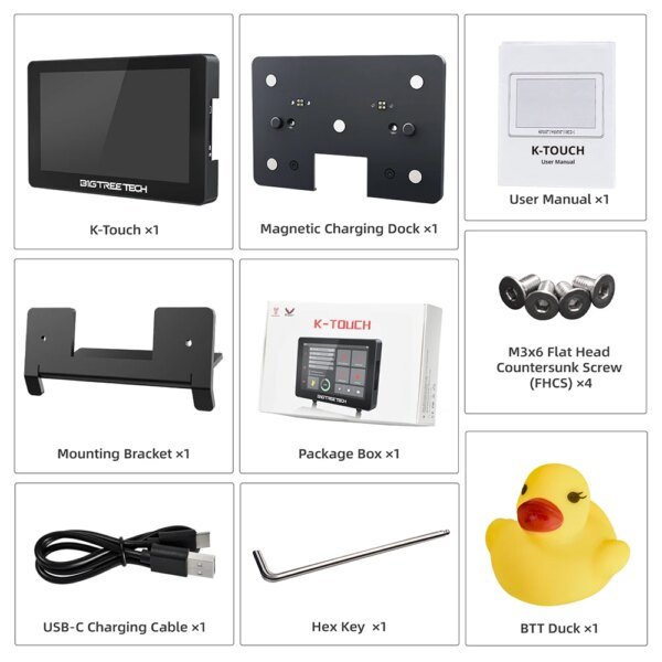 BIGTREETECH K-TOUCH 5 Inch Touch Screen