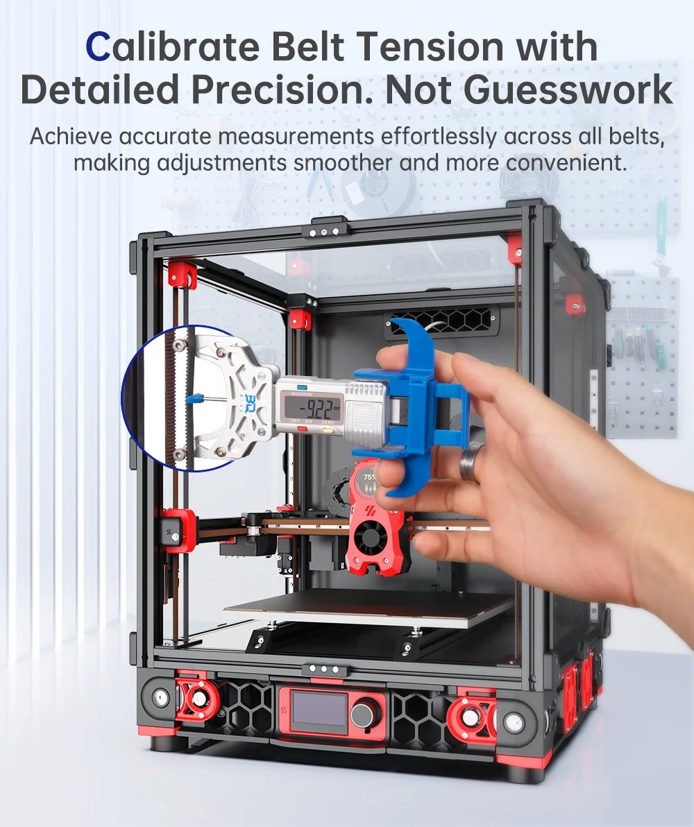 BIGTREETECH Belter Belt Tension Tool Digital Display Electronic Sensor Belt Elastic Tensiometer For Voron VZBOT LDO Motor S2DW