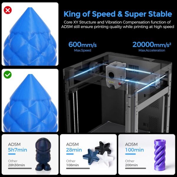 Flashforge Adventurer 5M 3D Printer