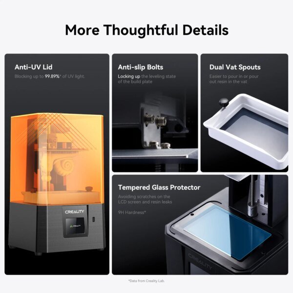 Creality HALOT R6 2K Resin 3D Printer