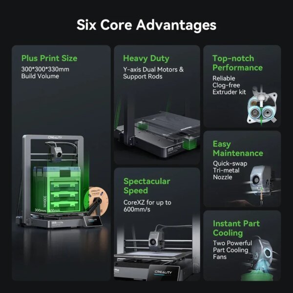 Creality Ender-3 V3 Plus CoreXZ 3D Printer
