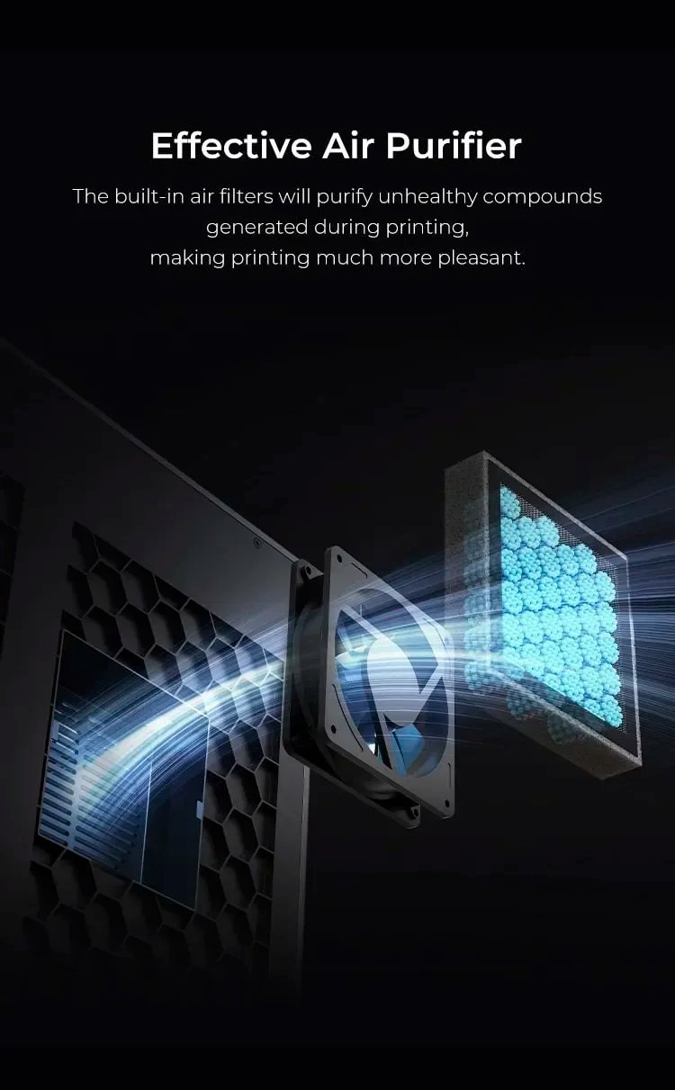 Creality k1/K1MAX /K1C 3D Printer Max. 32MM³/S Flow Hotend Printing Speed 600MM /S Dual-gear Direct Drive Extruder