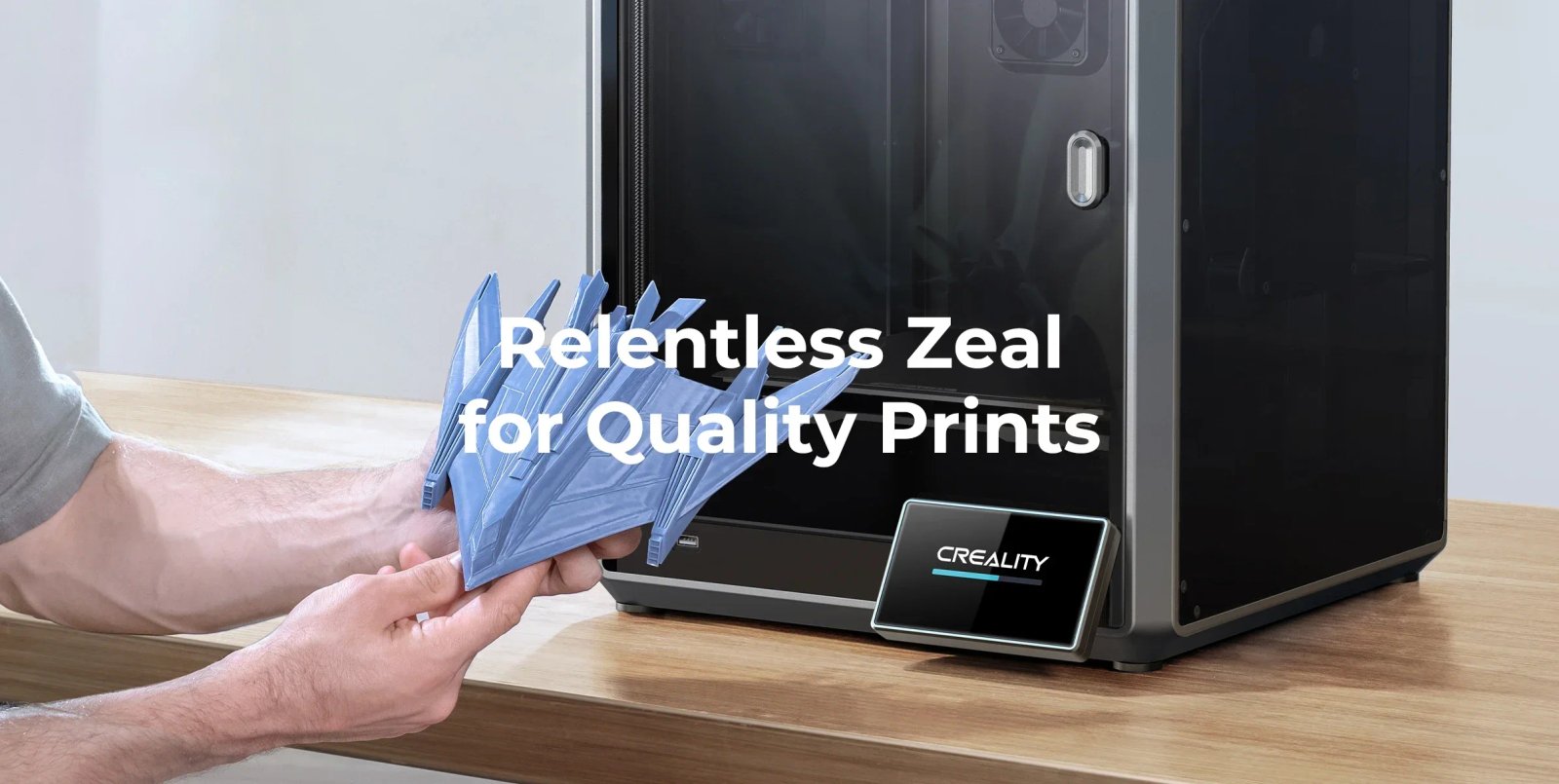 Creality k1/K1MAX /K1C 3D Printer Max. 32MM³/S Flow Hotend Printing Speed 600MM /S Dual-gear Direct Drive Extruder
