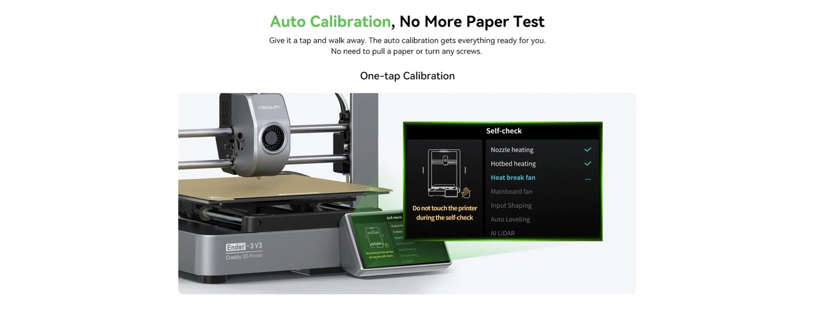 Creality 3D Ender-3 V3 CoreXZ 3D Printer 600mm/S Speed Direct Extruder Auto-Leveling Dual Stable All-Metal Build Self-Check