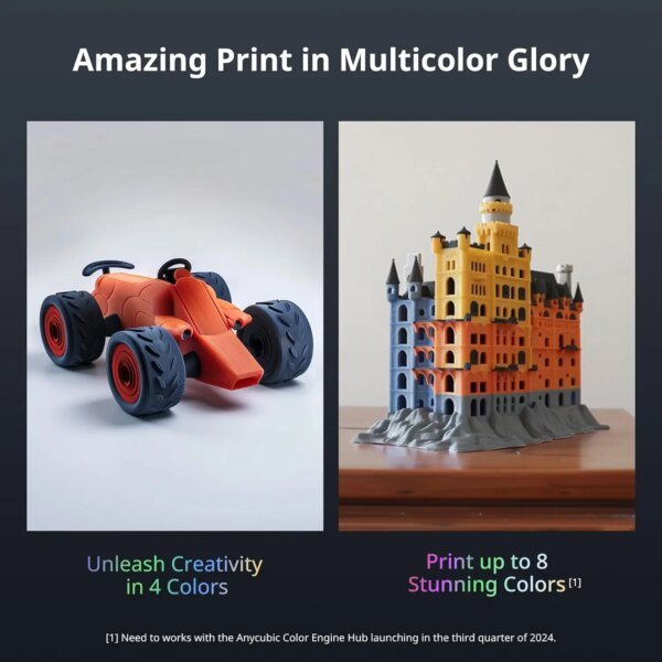 Anycubic Kobra 3 Combo Multi-Color 3D Printer