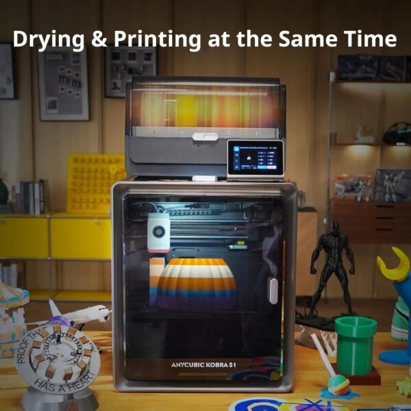 Anycubic Kobra S1 Combo 3D Printer