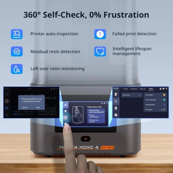 ANYCUBIC Photon Mono 4 Ultra 10K Resin 3D Printer