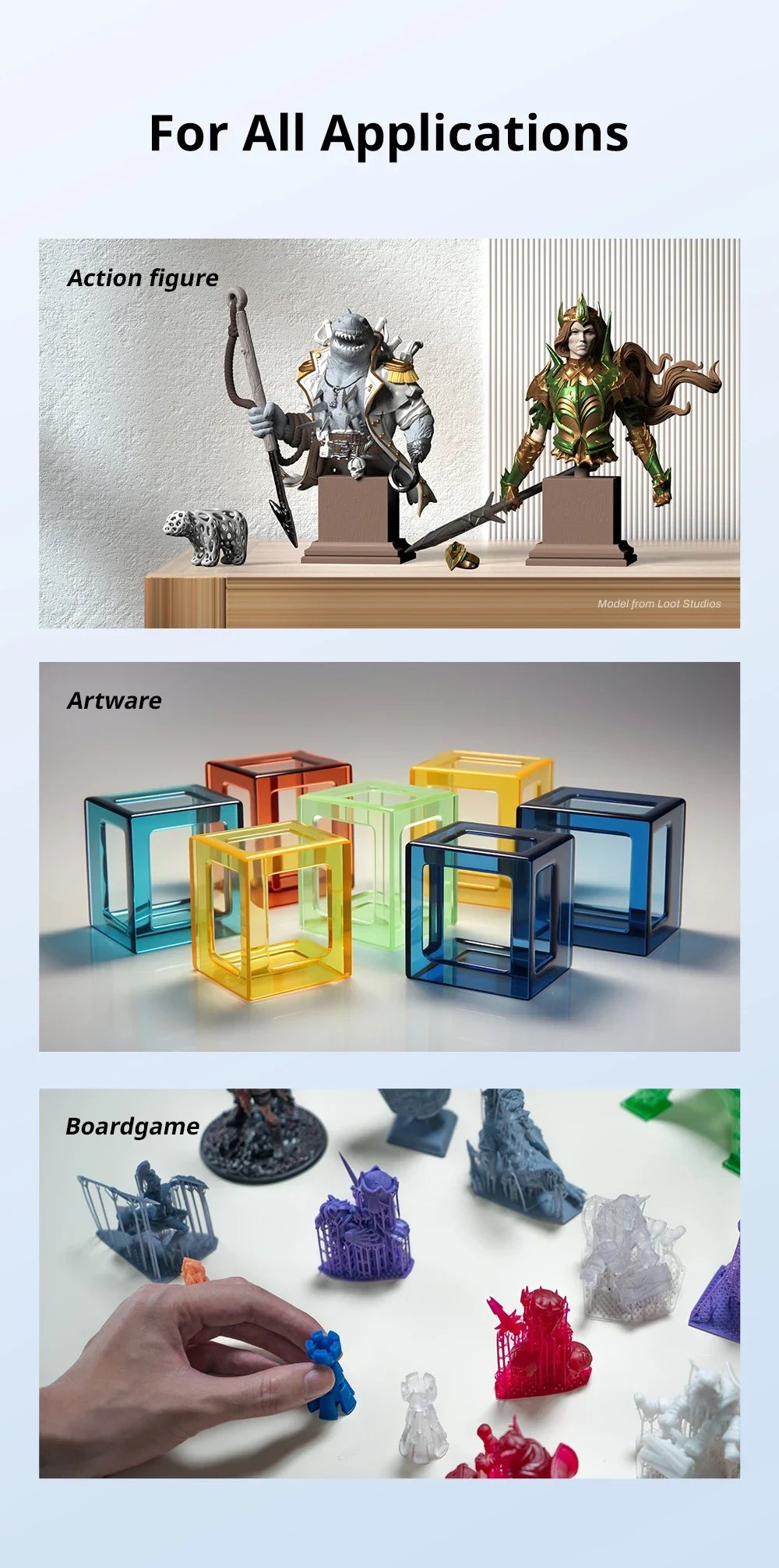 ANYCUBIC 10K Resin 3D Printer Photon Mono 4 Ultra 7'' LCD Mono Screen Max Printing Speed 120mm/h Printing Size 236X231X430mm