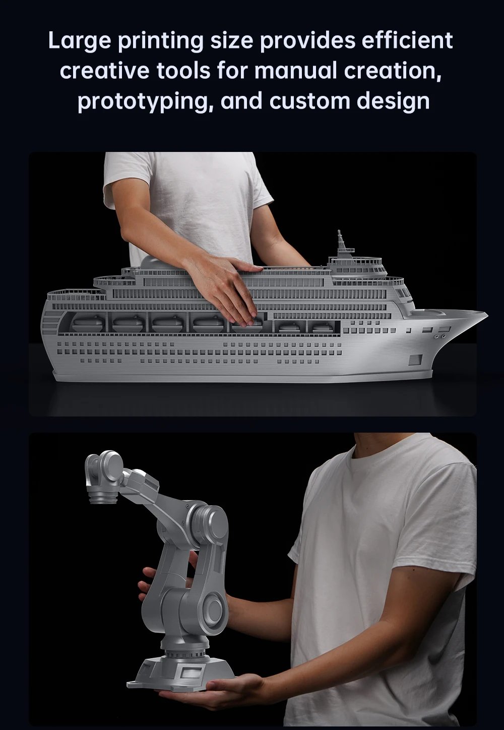 ANYCUBIC Kobra 2 Max FDM 3D Printer With 500mm/s High Printing Speed 420*420*500mm Printing Size Anycubic APP Control Supported