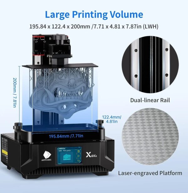 ANYCUBIC Photon Mono X Resin 3D Printer