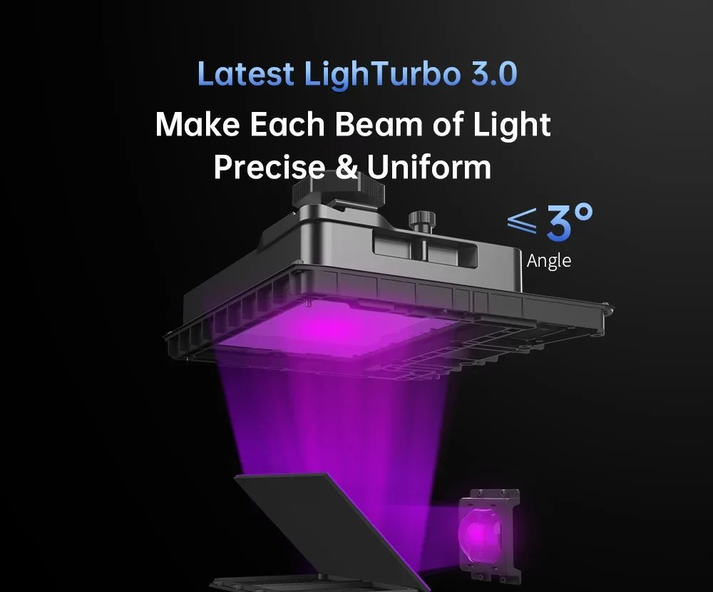 ANYCUBIC Photon Mono M7 PRO 14K Resin 3D Printe 10.1'' Mono LCD 3D Printer Speed Up to 170mm/h Fast Printing Size 223*126*230mm
