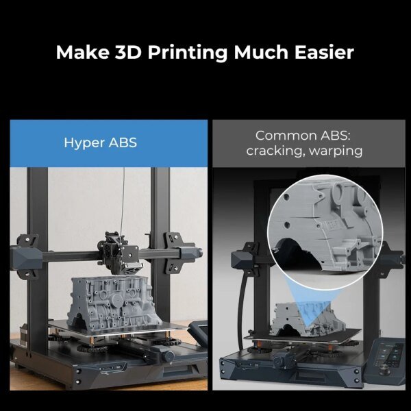 Creality Hyper ABS Filament 1.75mm 3D Printer Filament