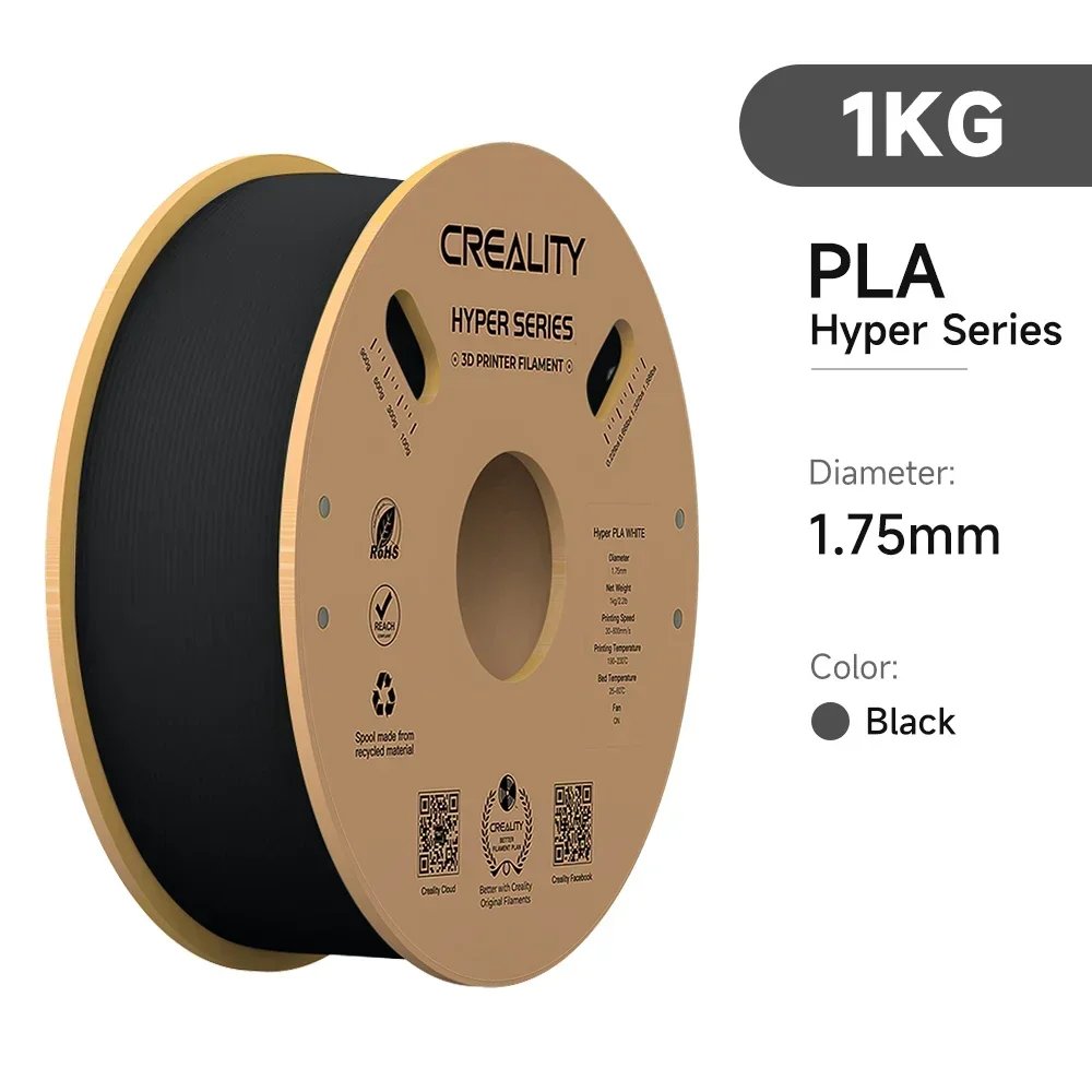 1KG Black Hyper PLA