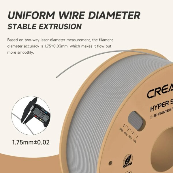 Creality 3D PLA Filament 1.75mm Hyper PLA High Speed