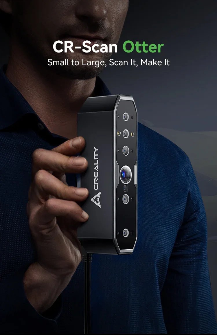 Creality CR-Scan Otter Handheld 3D Scanner 0.02mm Accuracy High-precision All-in-one 3D Scanner