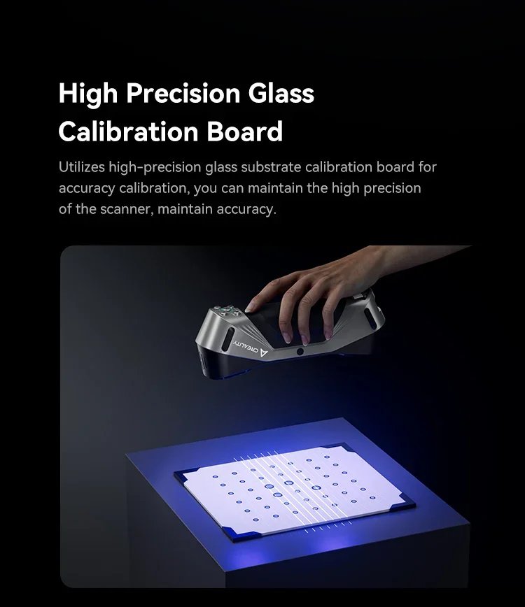 Creality CR-Scan Raptor 3D Scanner for K1/KC1/K1-Max Hybird Blue Laser & NIR Maximum 0.02mm Accuracy