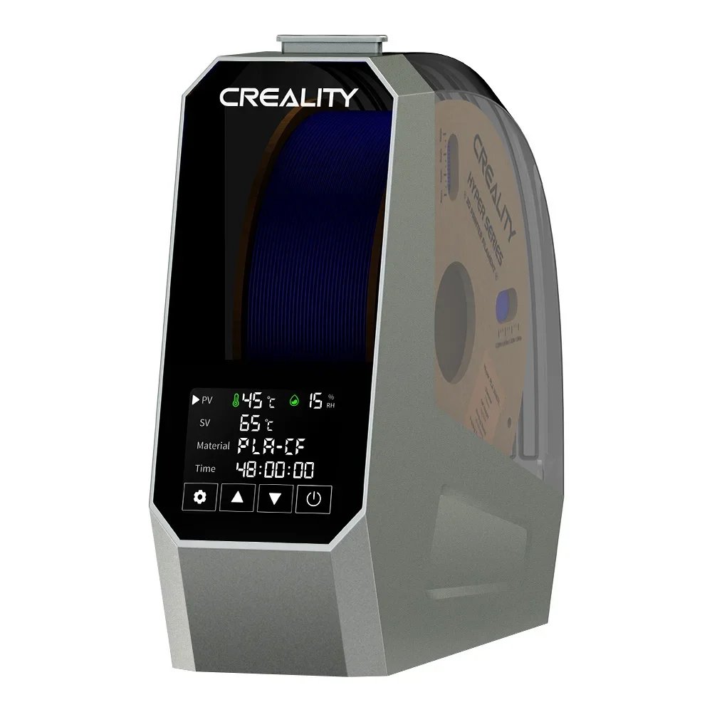 Creality Space π Filament Dryer Box 1KG Filament Storage Keeping Dry Adjustable Temperature 45℃-70℃ 360° Hot-air Heating 0-48h