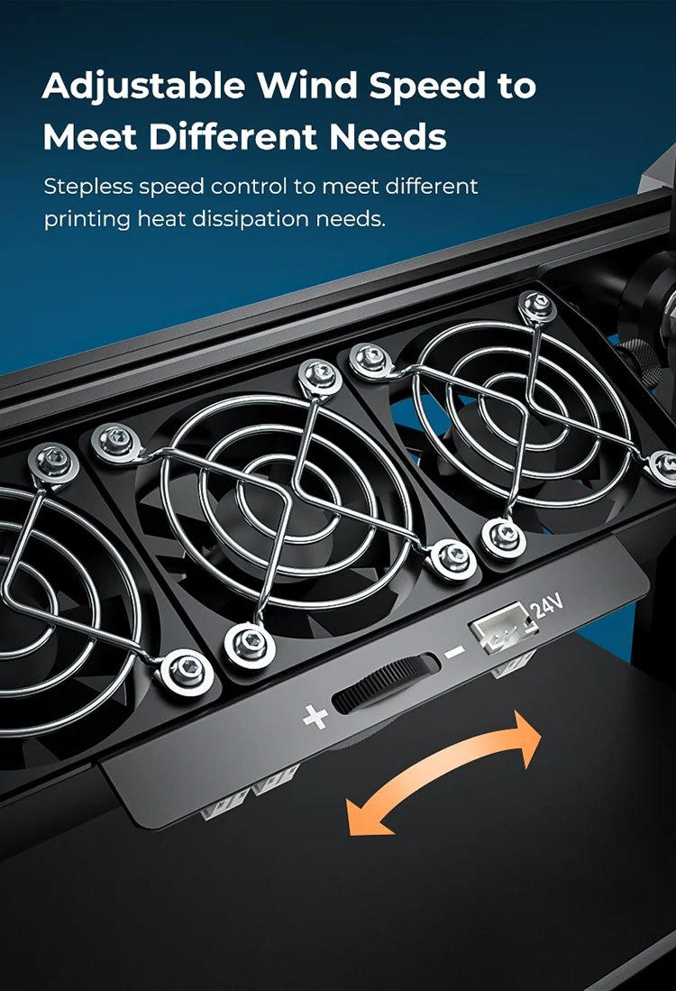 Creality 3D New Fan Cooling Kit For Ender-3 S1/Ender-3 S1 PRO Upgrade Refit Precise Heat Dissipation Support High-speed Printing