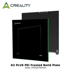 Creality K2 Plus PEI Powder Coated Frosted Build Plate 370x370mm