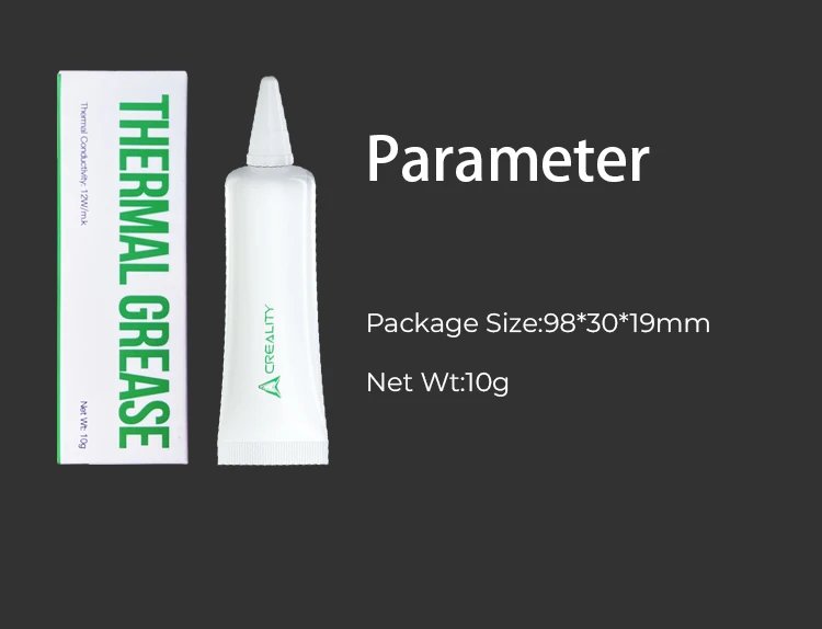 Creality Maintenance Kit 3pc Set Glue Stick for Build Plate+Thermal Grease+Lubricant Grease Official Original Quality