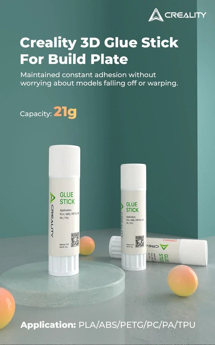 Creality Maintenance Kit 3pc Set Glue Stick for Build Plate+Thermal Grease+Lubricant Grease Official Original Quality