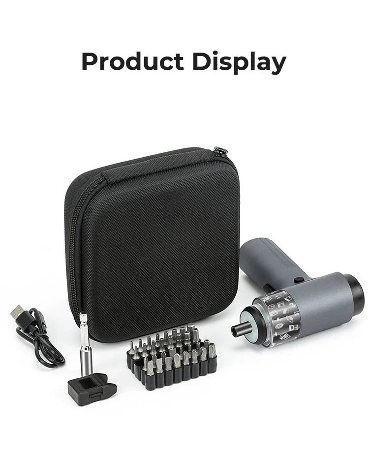 Creality Official Cordless Electric Screwdriver Circular LED Light 32 Pcs CRV Steel Screwdriver Bits 5N.m Torque 7-speed Knob