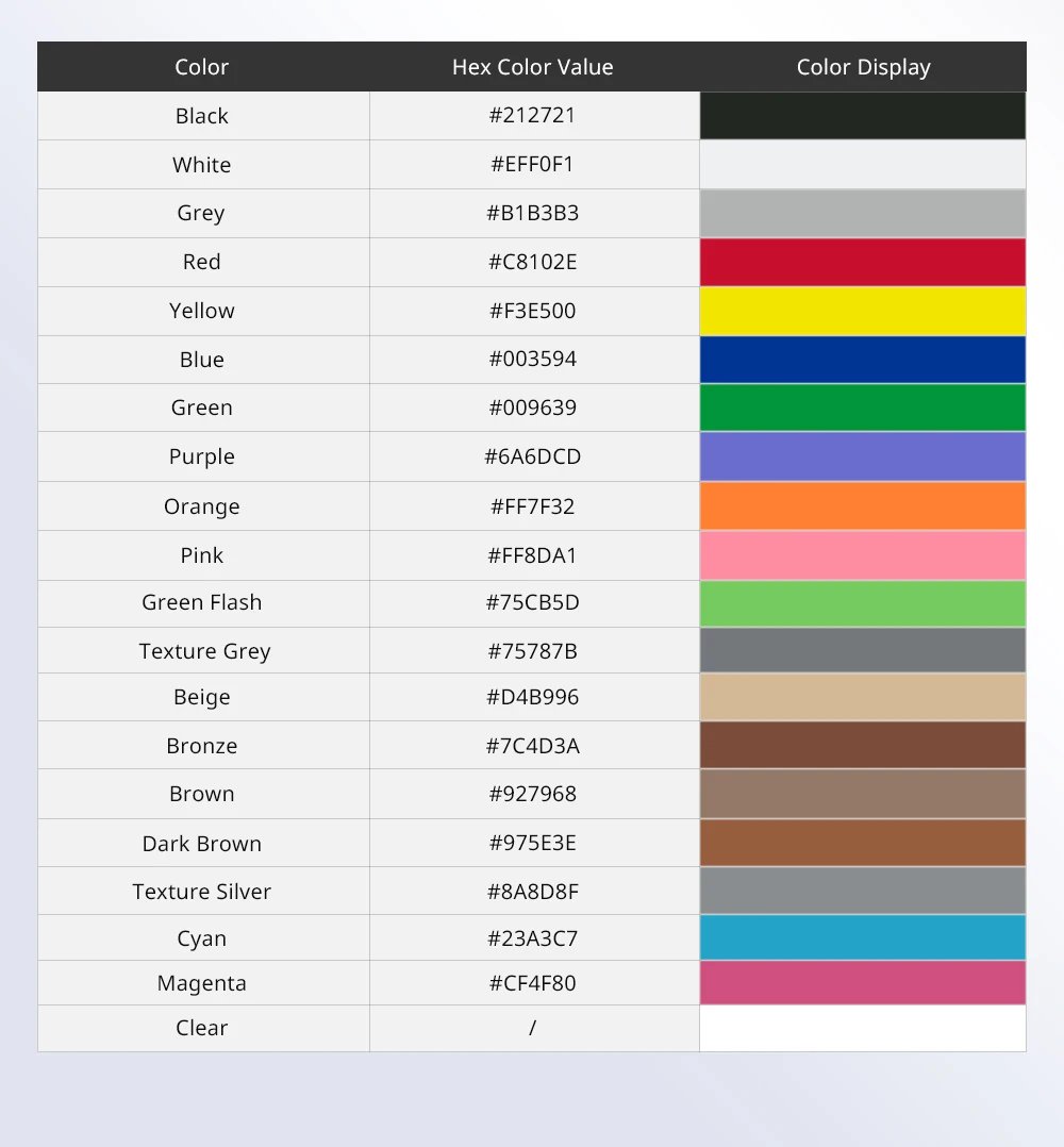 ANYCUBIC PLA Filament 1KG 1.75mm for FDM 3D Printer Kobra Series Milti-Colors Optional Plastic Consumables Material for Printing ANYCUBIC PLA Filament 1KG 1.75mm for FDM 3D Printer Kobra Series Milti-Colors Optional Plastic Consumables Material for Printing