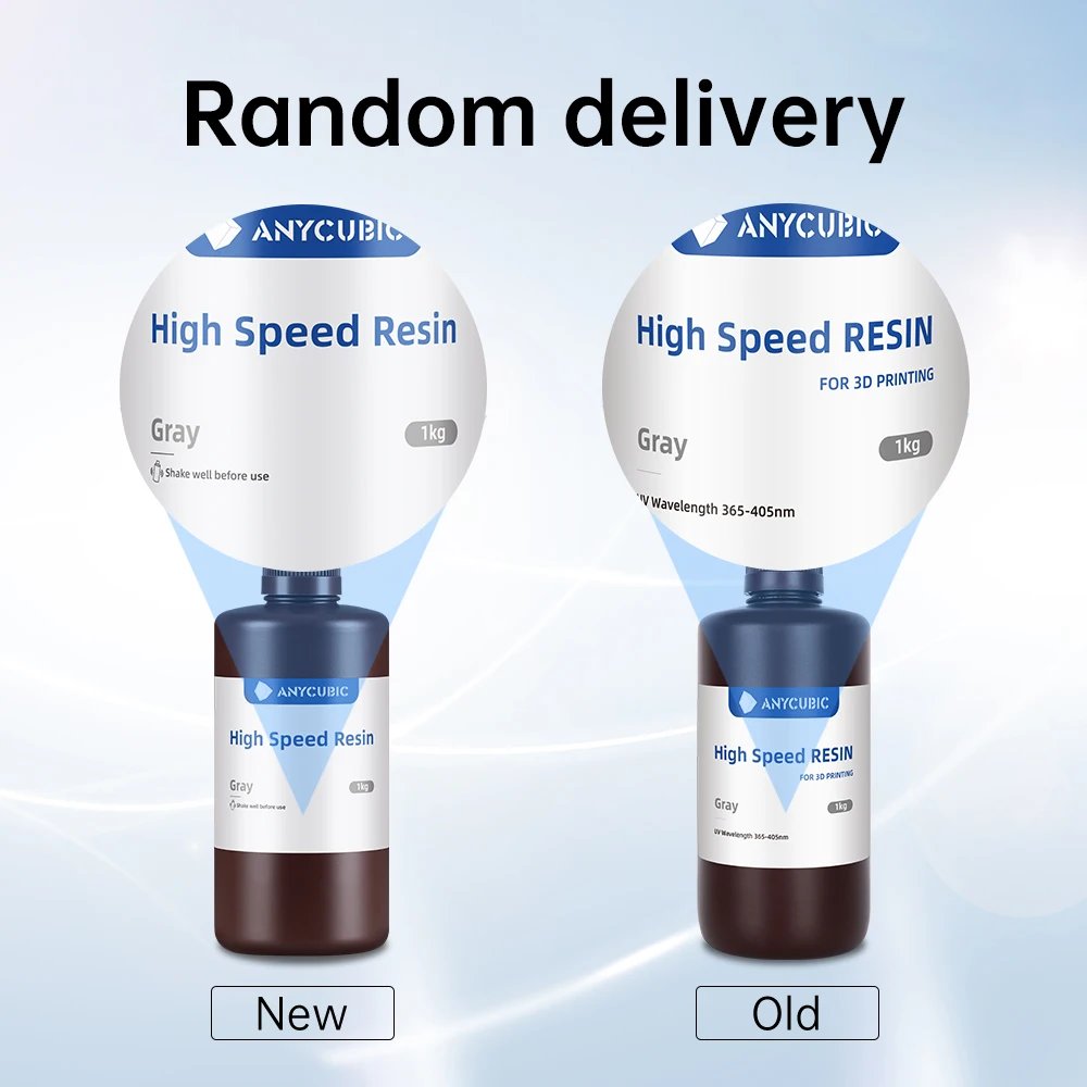 ANYCUBIC High Speed Resin For LCD 3D Pinter 3X Faster Printing Speed For Photon Mono M5s High Activity 405nm Resin
