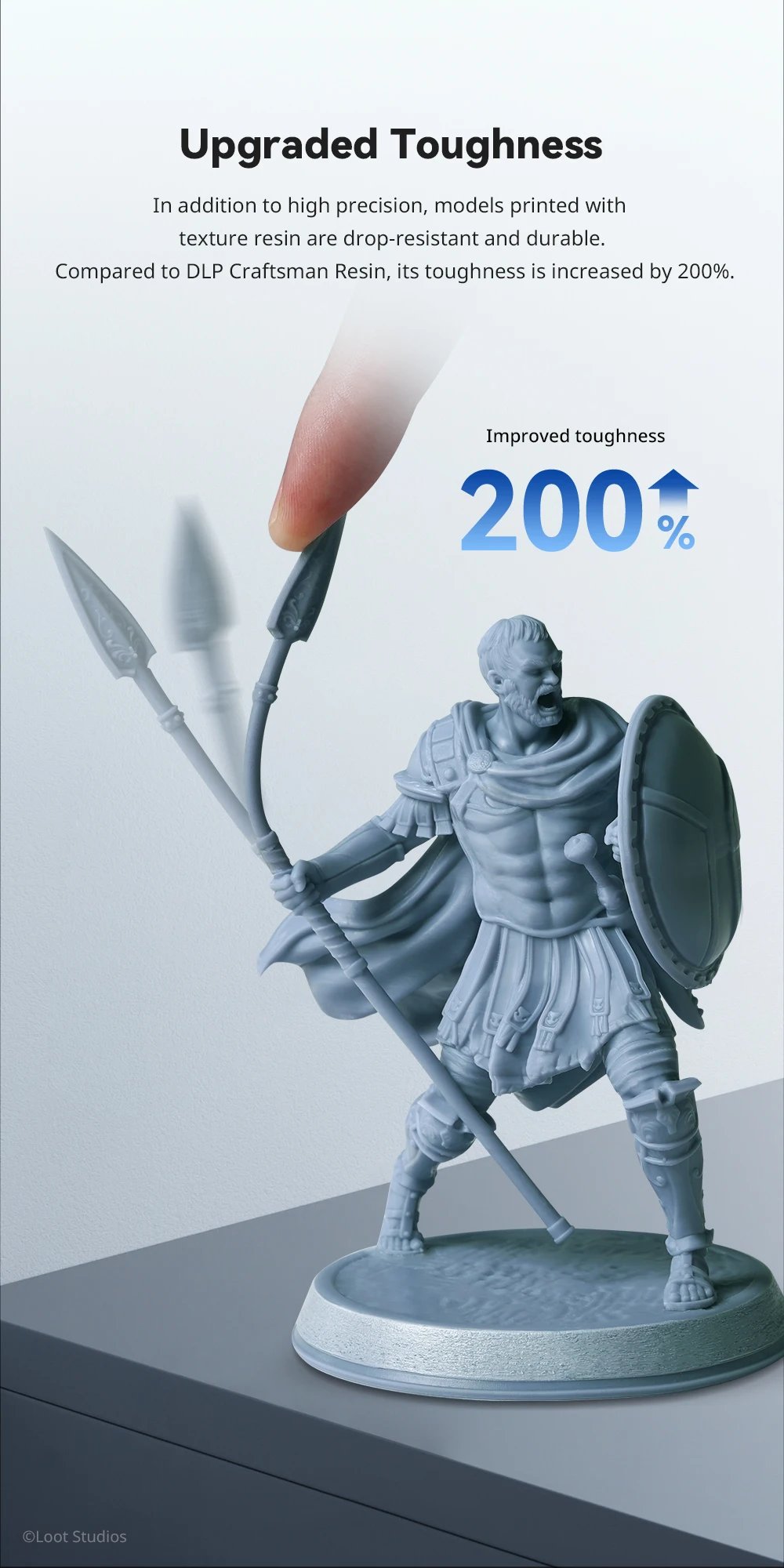 ANYCUBIC Texture Resin 405nm 14K High-precision UV Resin For Photon 3D Printer Matte Finish Toughness UV Photopolymer Resin