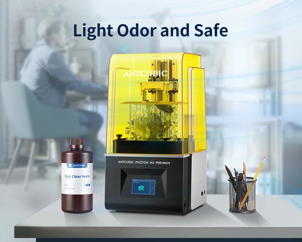 Anycubic High Clear Resin For LCD 405nm 3D Printer Resin Resist Yellowing Liquid Bottle Printing Materials For Photon Mono X 6K