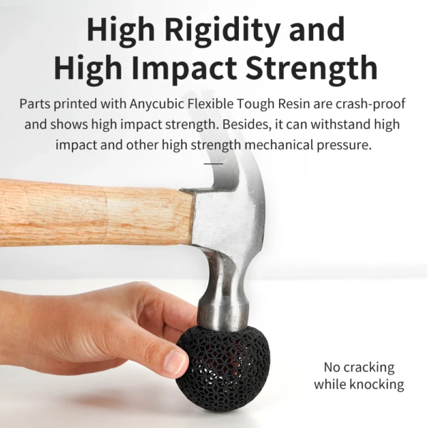 Anycubic Flexible Tough Resin 2.0 3D Printer Resin
