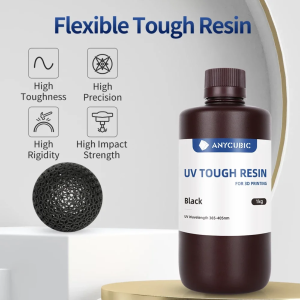Anycubic Flexible Tough Resin 2.0 3D Printer Resin