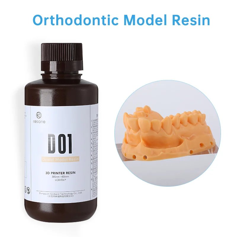 Resione Elastic Model Dental resin Casting 3D Printer Resin For Elegoo Anycubic Resin 405nm UV Resin 3D Printer