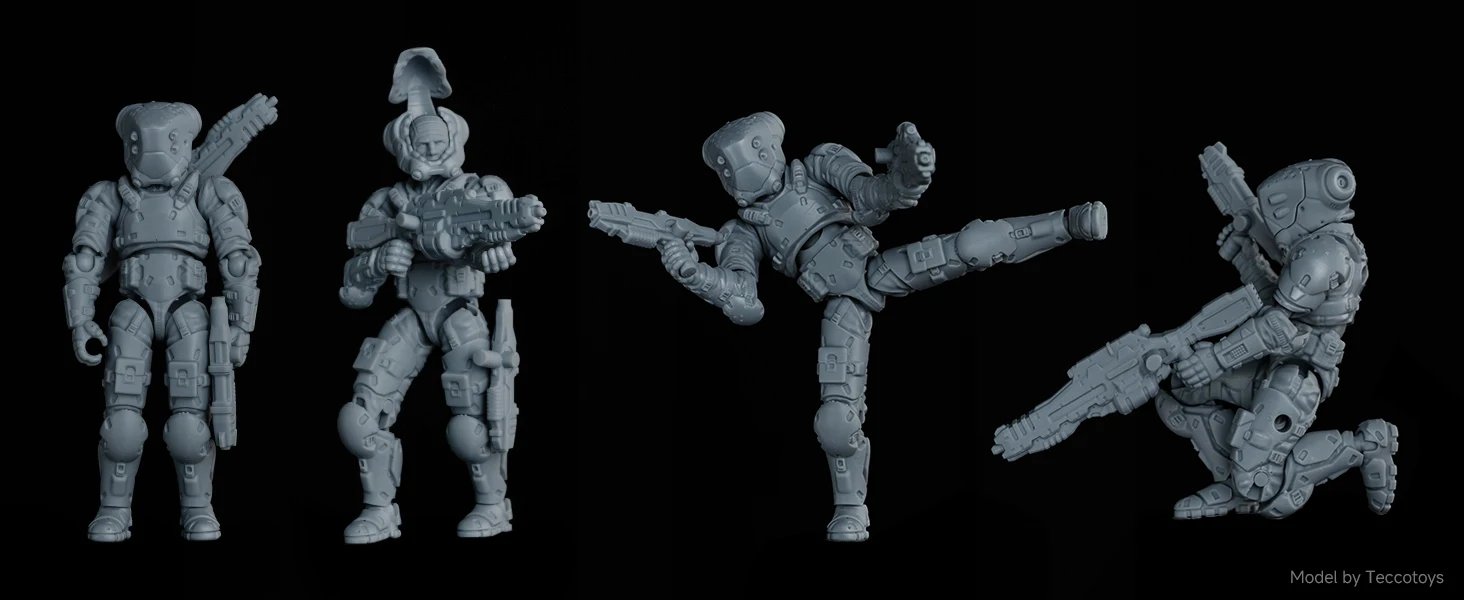 Resione Tough74 V2 3D Printer Tough Resin Wear-resistant Photopolymer Resin Designed For Durable Action Figures