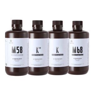 Resione 1KG K PLUS Tough ABS Like 3D Printer Resin + M58 & M68