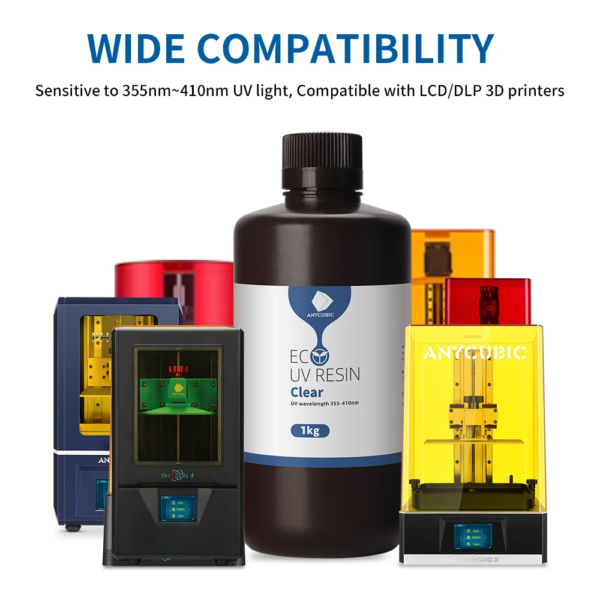 ANYCUBIC Plant-based 405nm UV Resin 2kg / 4kg