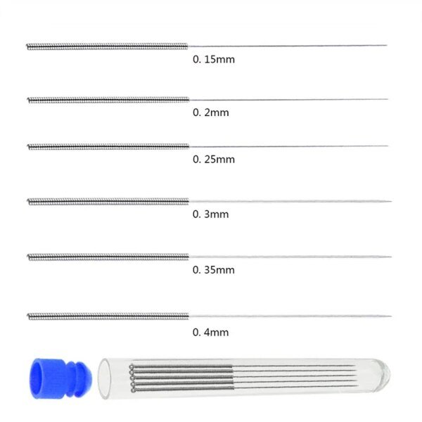 10pcs Stainless Steel Nozzle Cleaning Needles Tool