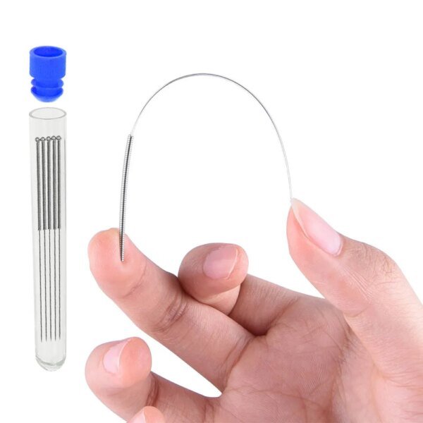 10pcs Stainless Steel Nozzle Cleaning Needles Tool