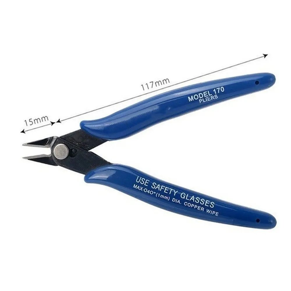 3D Printer Tool Kit Electronic Wire Diagonal Pliers Trimming Knife Scraper Deburring Cutter Set Tweezers Pliers 3D Printer Part