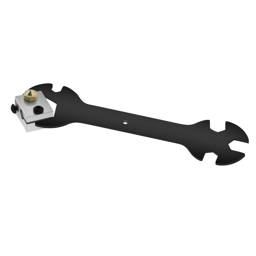 Nozzle Wrench 5 IN 1 Wrench Stay 6mm to 20mm Steel Spanner Wrench Flat For E3D MK8 MK10 Nozzle tool 3D Printer Parts Nozzle Wrench 5 IN 1 Wrench Stay 6mm to 20mm Steel Spanner Wrench Flat For E3D MK8 MK10 Nozzle tool 3D Printer Parts