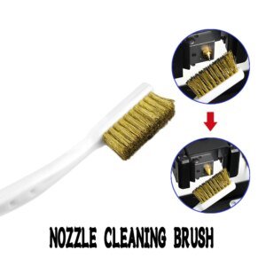 3D Printer Cleaner Tool Copper Wire Toothbrush