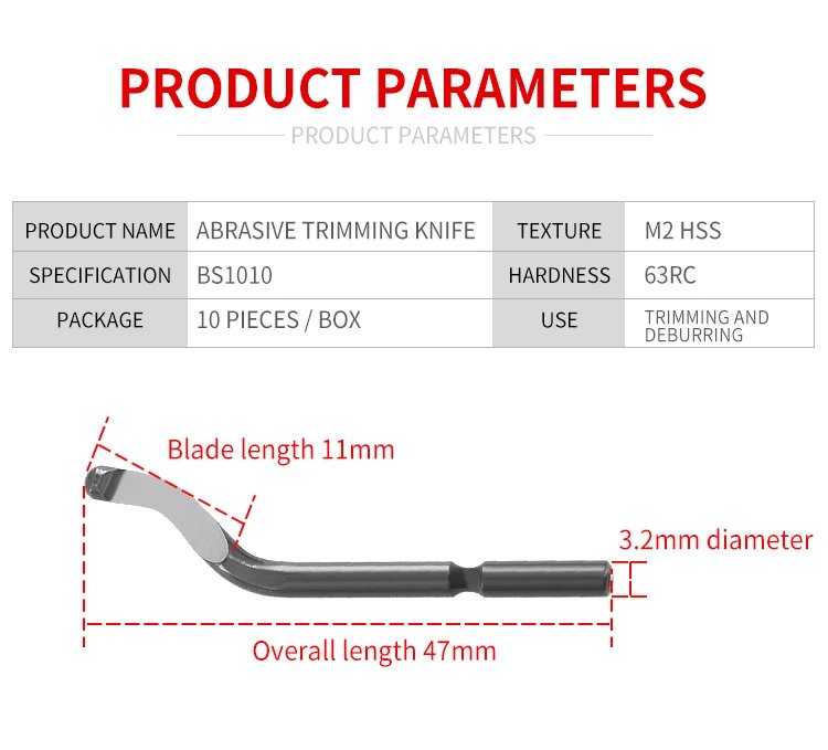 Trimming knife Scraper 3D print tool 3D printer tool PLA ABS PETG material Model pruning Trimming device NB1100 BS1010