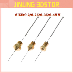 3D Printer stainless steel nozzle cleaning needle drill bit (10pcs)