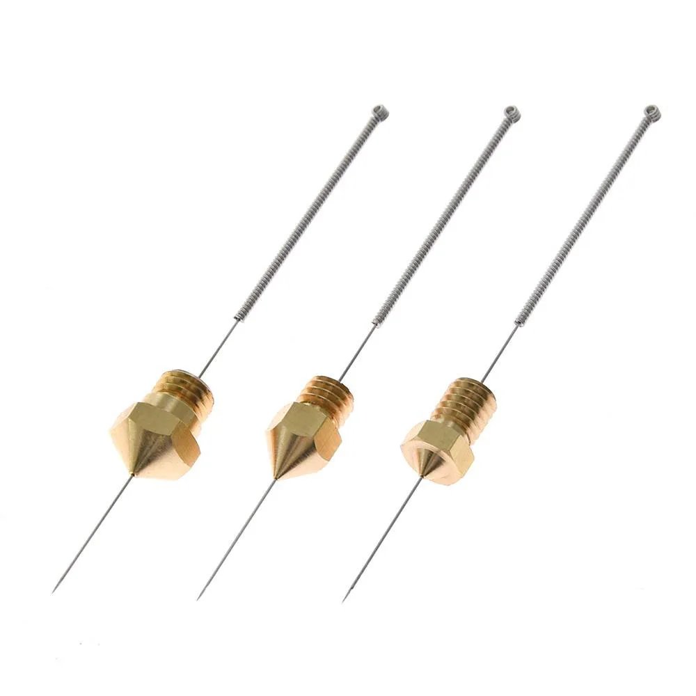 10pcs 3D Printer stainless steel nozzle cleaning needle drill bit 0.4mm accessories reprap ultimake for CR10 Ender 3 Ender 5 pro 10pcs 3D Printer stainless steel nozzle cleaning needle drill bit 0.4mm accessories reprap ultimake for CR10 Ender 3 Ender 5 pro