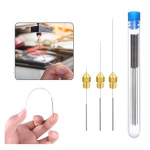 3D Printer Tools Stainless Steel Nozzle Cleaning Needles (10pcs)