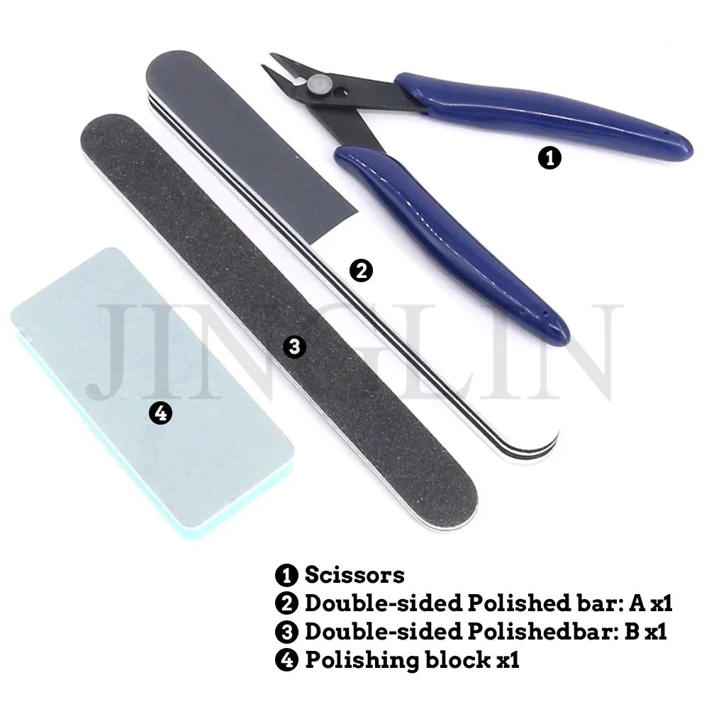 3D Printer Parts Electronic Wire Diagonal Pliers Trimming Knife Scraper Deburring Cutter Set Tweezers Pliers 3D Printer Tool Kit