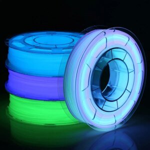 3D PLA Luminous Filament Rainbow(Various Colors)